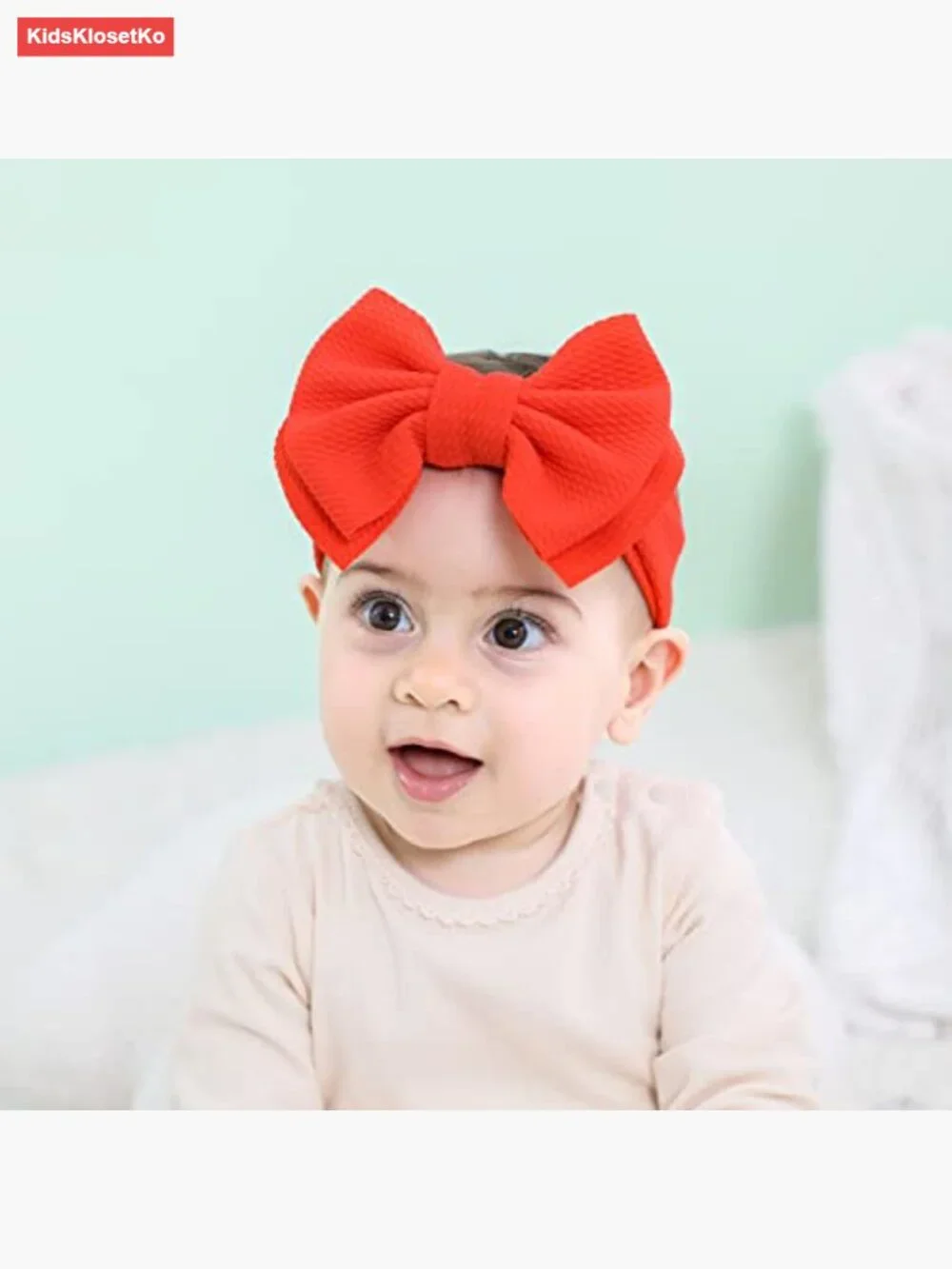 12 Pack Stretchy Wide Knot Headbands for Baby Girls Toddlers